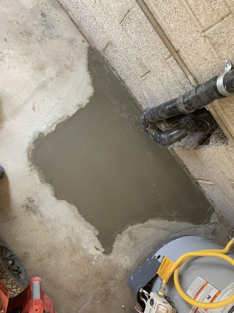 slab leak detection